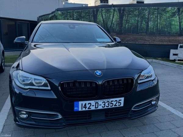 BMW 5-Series Saloon, Diesel, 2014, Black
