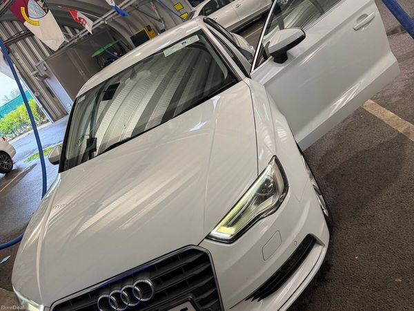 Audi A3 Saloon, Petrol, 2014, White