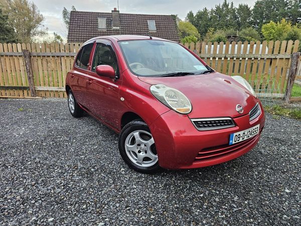 Nissan Micra Hatchback, Petrol, 2009, Red