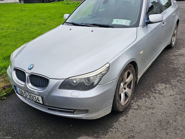 BMW 5-Series Saloon, Diesel, 2008, Silver