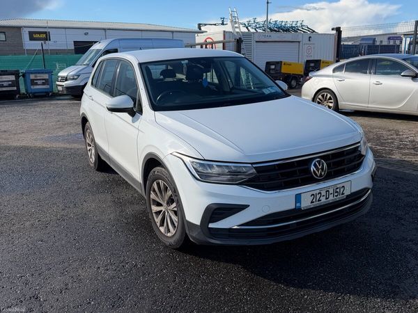 Volkswagen Tiguan SUV, Diesel, 2021, White