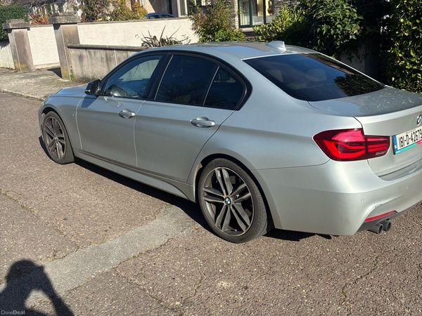 BMW 3-Series Saloon, Petrol, 2018, Grey