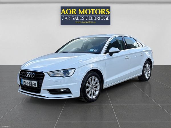 Audi A3 Saloon, Petrol, 2015, White