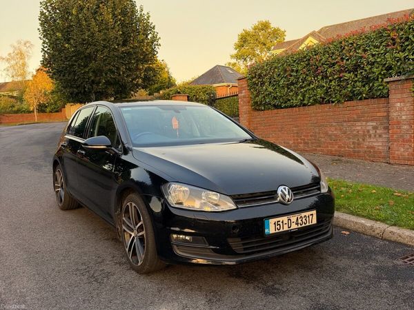 Volkswagen Golf Hatchback, Diesel, 2015, Black