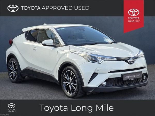 Toyota C-HR SUV, Petrol Hybrid, 2017, White