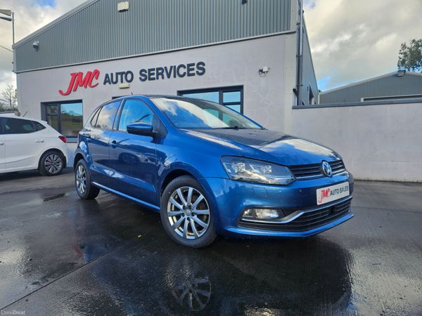 Volkswagen Polo Hatchback, Petrol, 2017, Blue
