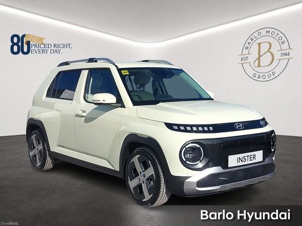 Hyundai INSTER SUV, Electric, 2027, White