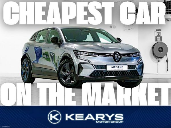 Renault Megane Hatchback, Electric, 2025, Grey