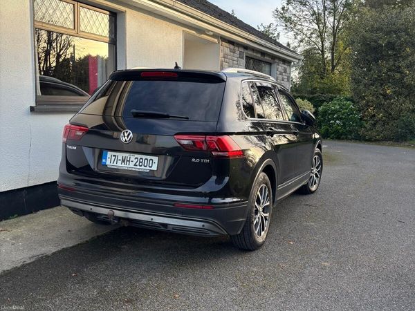 Volkswagen Tiguan SUV, Diesel, 2017, Black