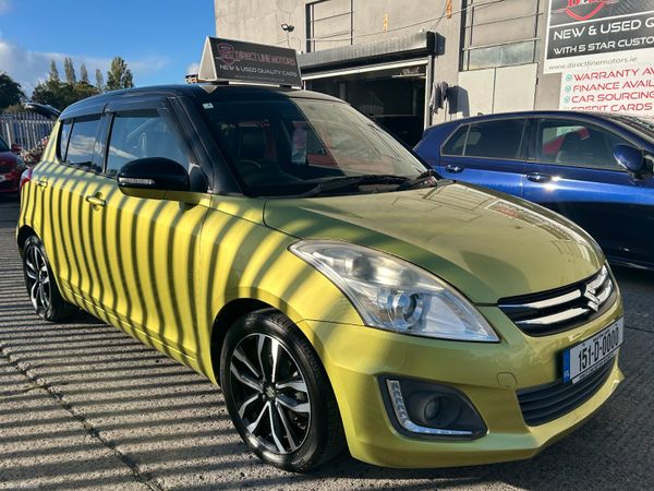 Suzuki Swift Hatchback, Petrol, 2015, Yellow