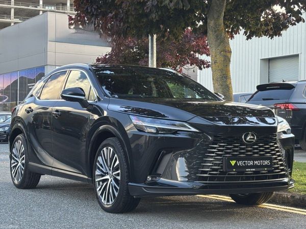 Lexus RX450H+ SUV, Petrol Plug-in Hybrid, 2023, Black