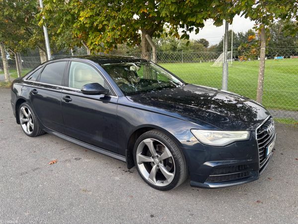 Audi A6 Saloon, Diesel, 2017, Blue