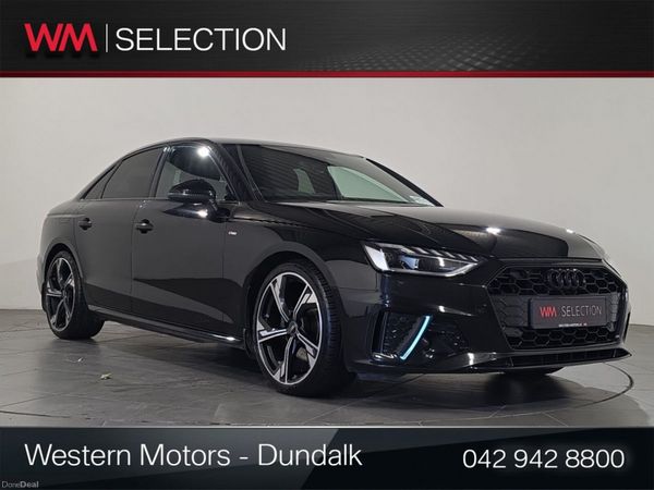 Audi A4 Saloon, Diesel, 2023, Black
