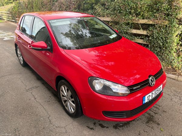 Volkswagen Golf Hatchback, Diesel, 2012, Red