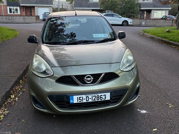 Nissan Micra Hatchback, Petrol, 2015, Green