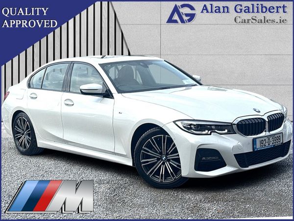 BMW 3-Series Saloon, Petrol, 2019, White