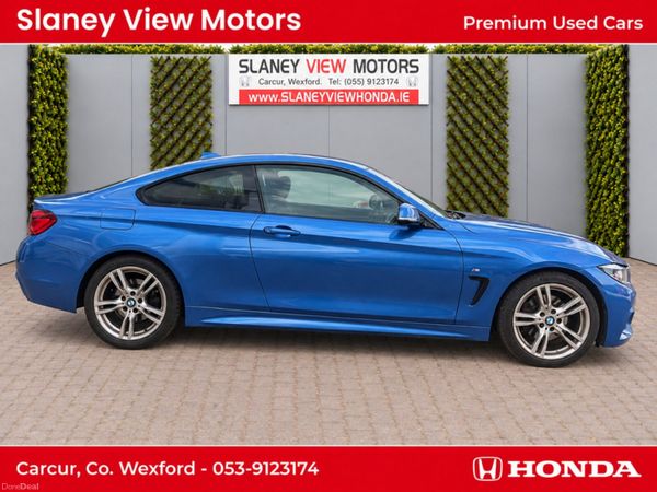 BMW 4-Series Coupe, Diesel, 2020, Blue