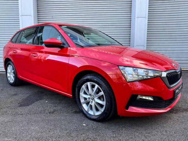 Skoda Scala Hatchback, Petrol, 2020, Red