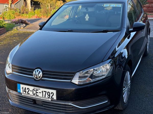 Volkswagen Polo Hatchback, Petrol, 2014, Black