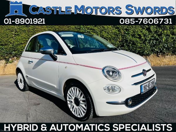 Fiat 500 Hatchback, Petrol, 2019, White