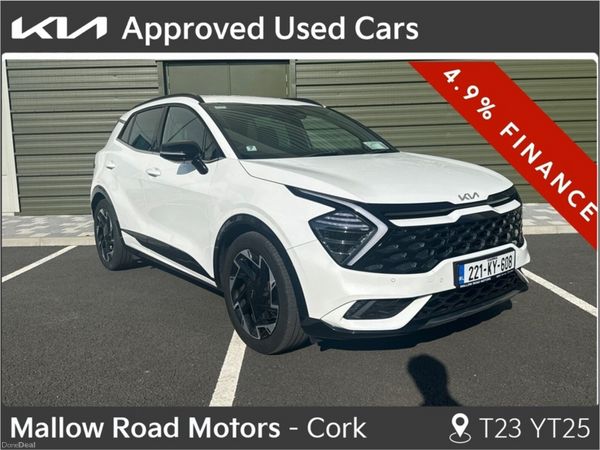 Kia Sportage MPV, Diesel Hybrid, 2022, White