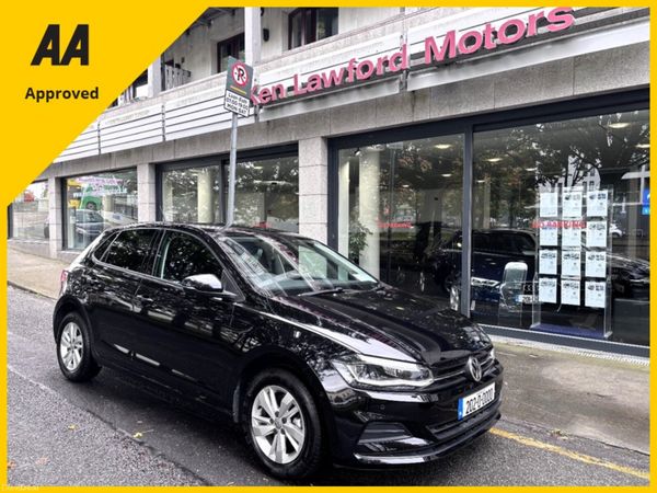 Volkswagen Polo Hatchback, Petrol, 2020, Black