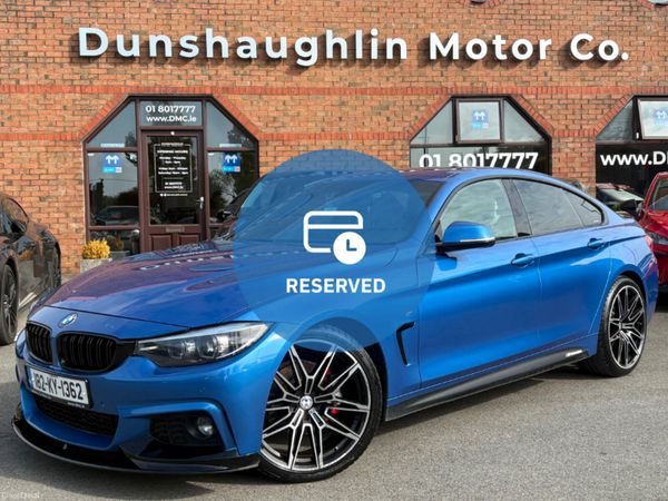 BMW 4-Series Coupe, Diesel, 2018, Blue