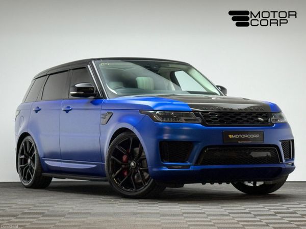 Land Rover Range Rover Sport SUV, Petrol Plug-in Hybrid, 2020, Blue