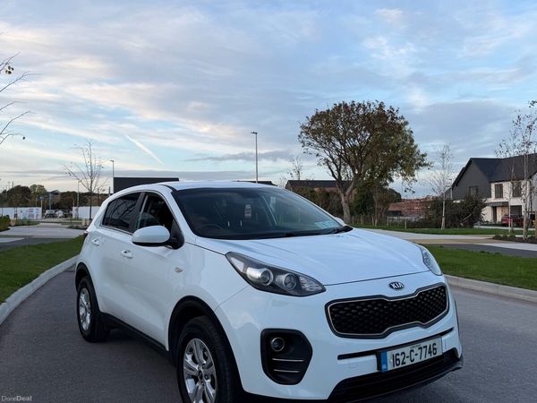 Kia Sportage SUV, Diesel, 2016, White