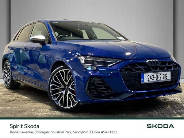 Audi S3 Hatchback, Petrol, 2024, Blue