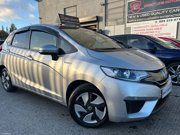 Honda Fit Hatchback, Petrol Hybrid, 2013, Silver