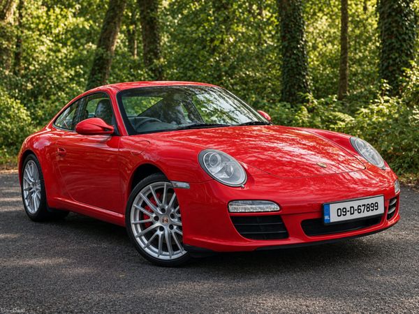 Porsche 911 Coupe, Petrol, 2009, Red