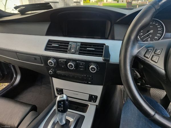 BMW 5-Series Saloon, Diesel, 2008, Black