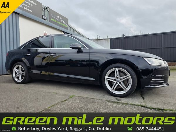 Audi A4 Saloon, Diesel, 2017, Black