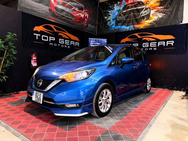 Nissan Note Hatchback, Petrol Hybrid, 2018, Blue
