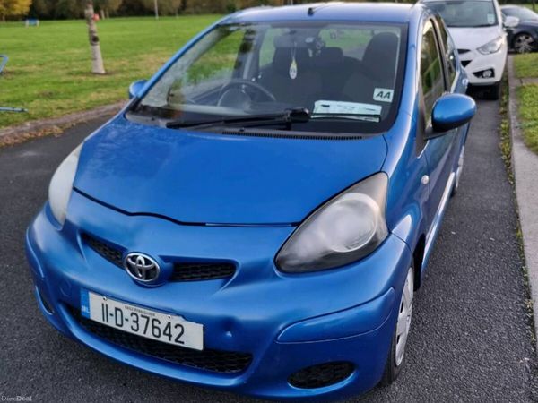 Toyota Aygo Hatchback, Petrol, 2011, Blue