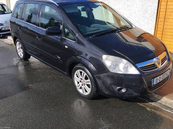 Vauxhall Zafira MPV, Diesel, 2010, Black