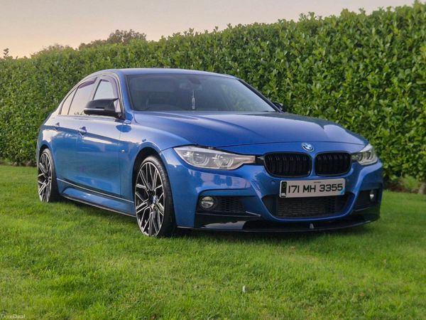 BMW 3-Series Saloon, Diesel, 2017, Blue