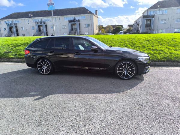BMW 5-Series Estate, Diesel, 2019, Black