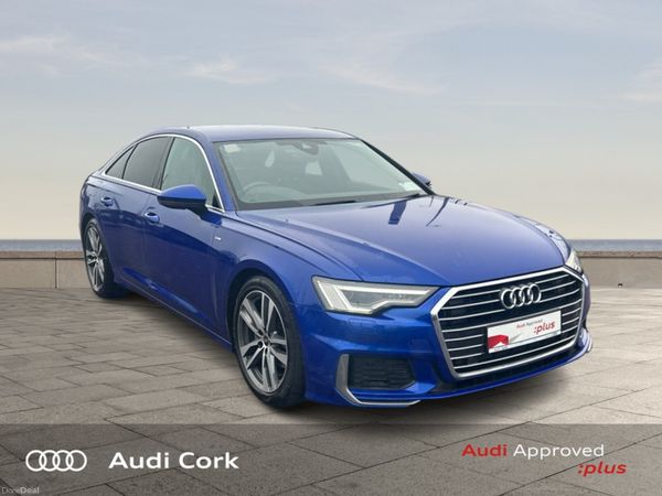 Audi A6 Saloon, Diesel, 2022, Blue