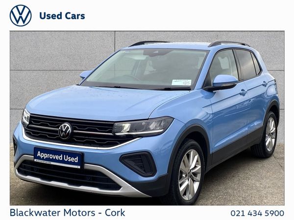 Volkswagen T-Cross Hatchback, Petrol, 2025, Blue