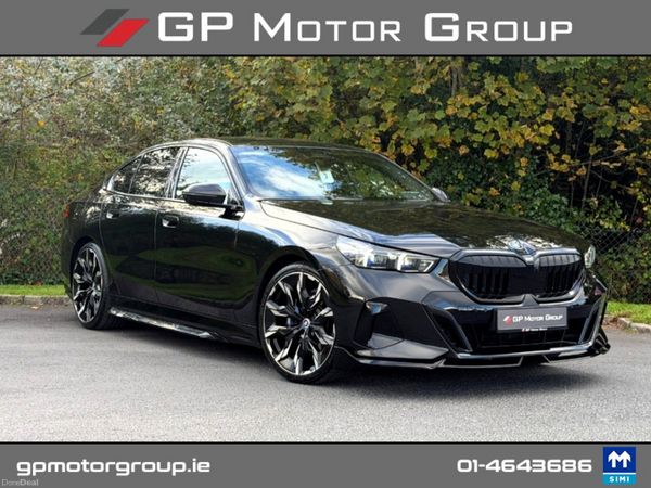 BMW 5-Series Saloon, Petrol Plug-in Hybrid, 2026, Black