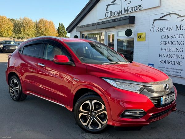 Honda Vezel SUV, Petrol Hybrid, 2018, Red