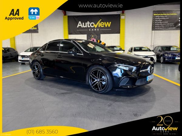 Mercedes-Benz A-Class Saloon, Petrol, 2020, Black