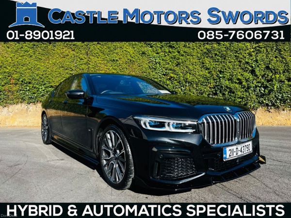 BMW 7-Series Saloon, Petrol Plug-in Hybrid, 2021, Black