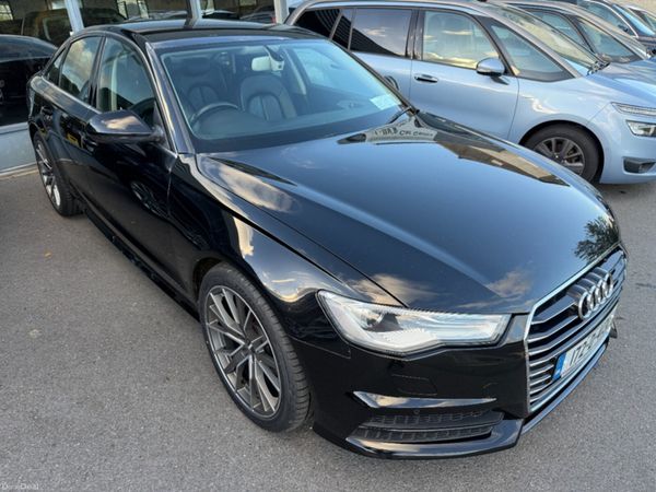 Audi A6 Saloon, Diesel, 2017, Black