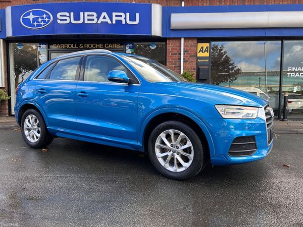 Audi Q3 SUV, Diesel, 2016, Blue
