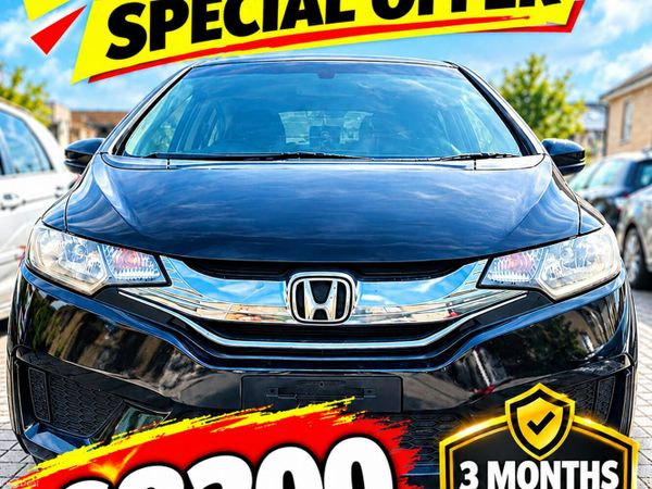 Honda Fit Hatchback, Petrol Hybrid, 2015, Black