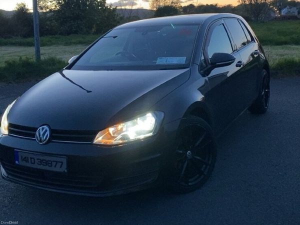 Volkswagen Golf Hatchback, Diesel, 2014, Black