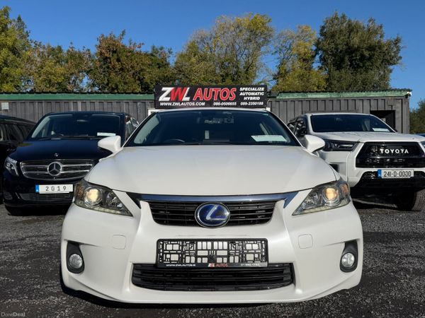 Lexus CT Hatchback, Petrol Hybrid, 2011, White